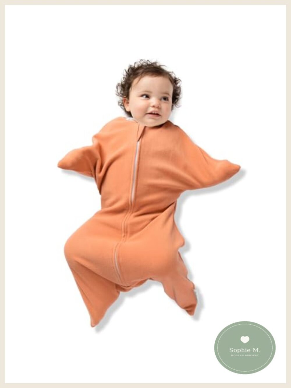 Fleece Transition Swaddle Wearable Blanket Arms-Out Baby Sleep